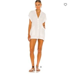 White L Space Romper